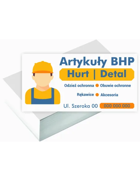 Wizytówki dla Firm Reklamowy 100 szt Firmowe Duży Wybór