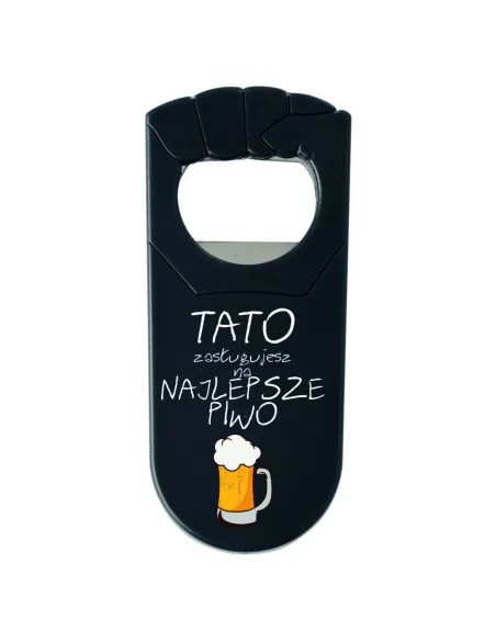 Otwieracz z Nadrukiem UV Prezent na Dzień Taty z Twoim