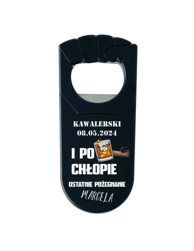 Otwieracz z Nadrukiem UV Prezent na Wieczór Kawalerski