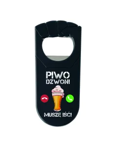 Otwieracz z Nadrukiem UV Prezent z Zabawnym Napisem Piwo