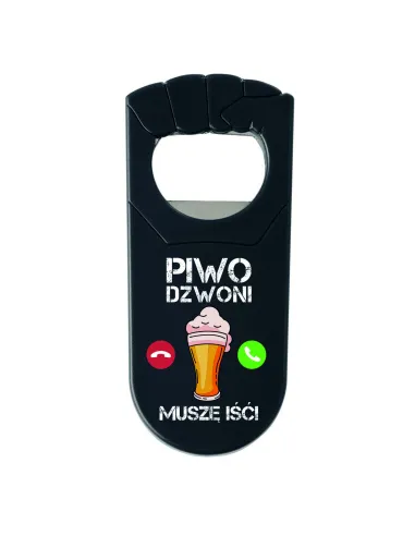 Otwieracz z Nadrukiem UV Prezent z Zabawnym Napisem Piwo