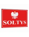 Tabliczka 40x30 cm Tablica Dom Sołtys Dibond Nadrukiem