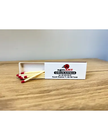 Zapałki Reklamowe z Twoim Personalizowany z Nadrukiem