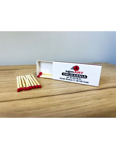 Zapałki Reklamowe z Twoim Personalizowany z Nadrukiem