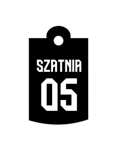 Grawer Brelok Bryloczek Zawieszka do Kluczy 20 szt Numer