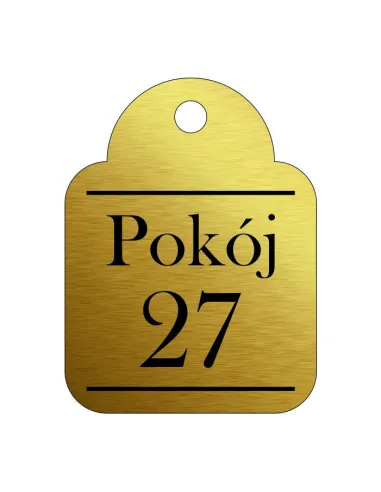 Grawer Brelok Bryloczek Zawieszka Kluczy 20 szt Numer