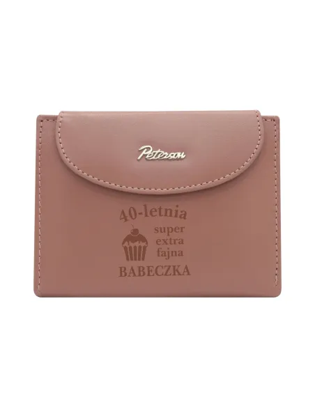 Portfel Damski Skórzany Grawer Prezent na Urodziny Twój