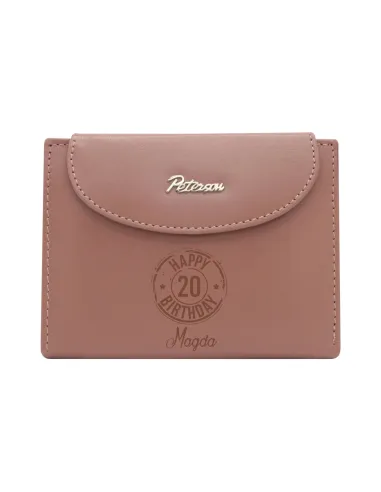 Portfel Damski Skórzany Grawer – Prezent na Urodziny