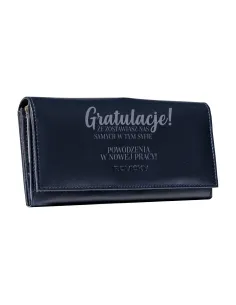 Portfel Damski Skórzany z Grawerem Personalizowany Prezent