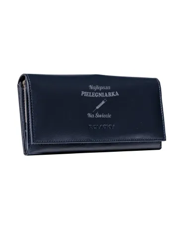 Portfel Damski Skórzany z – Grawerem Personalizowany