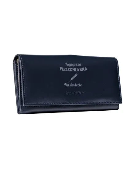 Portfel Damski Skórzany z – Grawerem Personalizowany