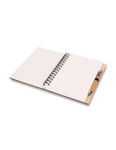 Zestaw Notes Notatnik Drewniany Grawer Prezent Adwokata