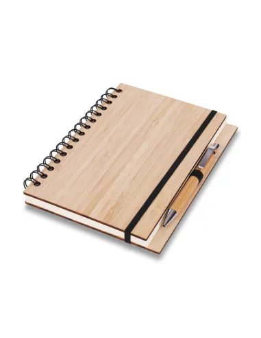 Zestaw Notes Notatnik Drewniany Grawer Prezent Psychologa