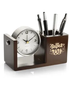 Grawerowany Przybornik na Biurko – Prezent dla Taty