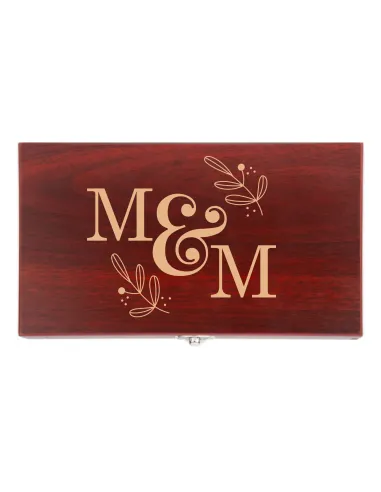 Zestaw – Grawerowany Zestaw Wina Prezent Personalizowany