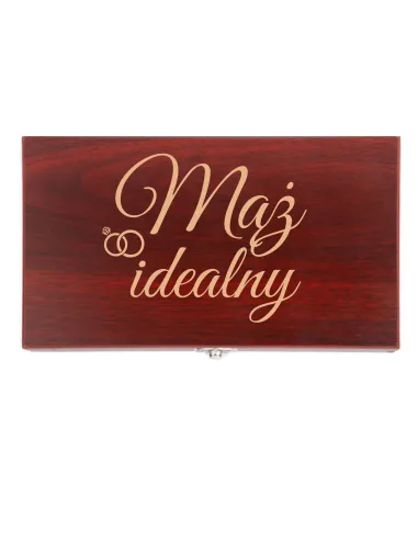 Zestaw Grawerowany Wina Prezent Personalizowany Męża