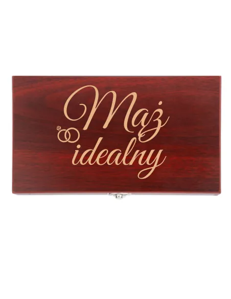 Zestaw Grawerowany Wina Prezent Personalizowany Męża