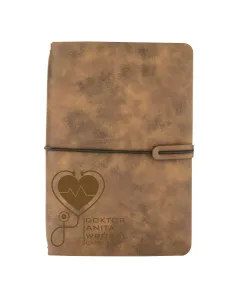 Notes z Ekoskóry Notatnik – a5 Grawer Personalizowany