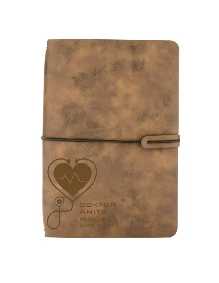 Notes z Ekoskóry Notatnik – a5 Grawer Personalizowany