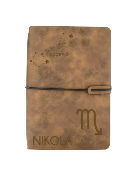 Notes z Ekoskóry Notatnik A5 Grawer Personalizowany Prezent