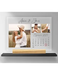 Wyjątkowy Dzień Wasze Zdjęcie Data Wydruk Plexi Prezent