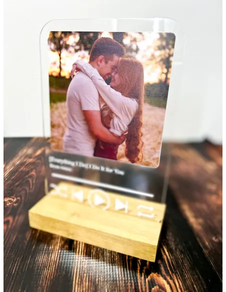 Wyjątkowy Dzień Wasze Zdjęcie Data Wydruk Plexi Prezent