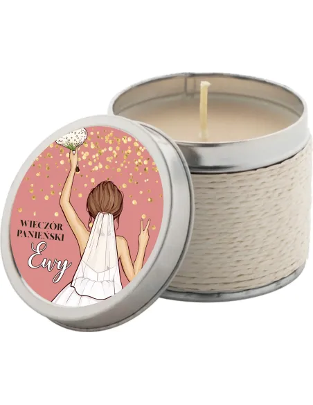 Personalizowane Świeczki Zapachowe na Wieczór Panieński