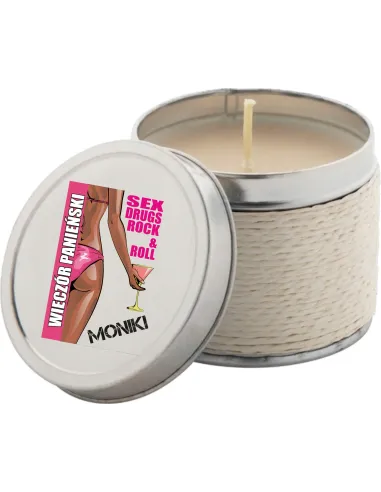 Świeczki Zapachowe z Personalizowanym Nadrukiem Wieczór