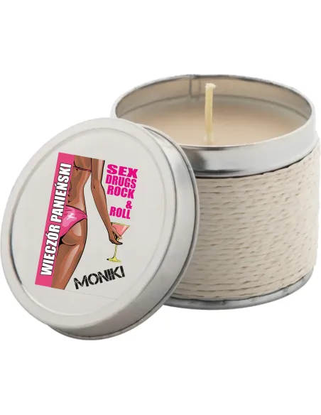 Świeczki Zapachowe z Personalizowanym Nadrukiem Wieczór