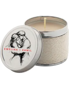 Personalizowany Nadruk UV Świeczki Zapachowe na Wesele