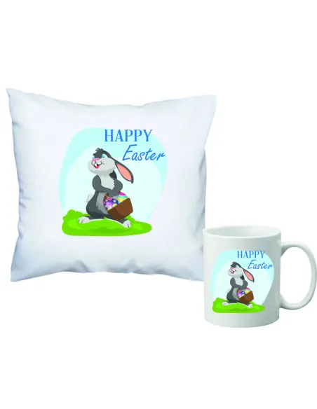 Zestaw Poduszka i Kubek Nadruk Personalizacja Prezent