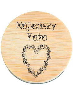 Otwieracz Drewniany Magnes Personalizacja Prezent Dzień