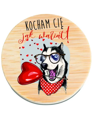 Otwieracz do Piwa Drewniany Personalizowany z Nadrukiem