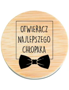 Otwieracz do Piwa Drewniany – Prezent na Dzień Chłopaka