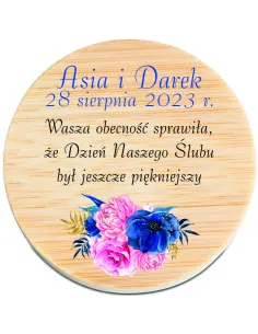 Otwieracz Drewniany z Magnesem 50szt – Personalizacja