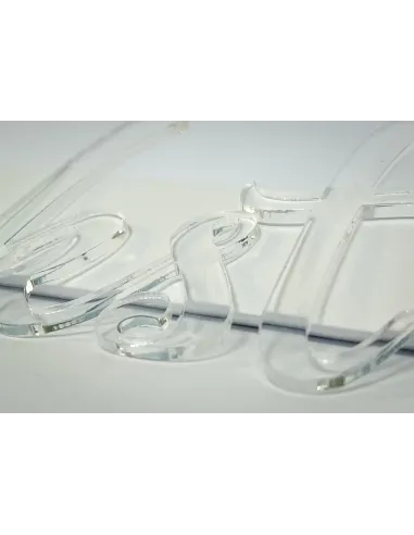 Litery Cyfry Napisy logo 3D z Plexi 8 cm Dowolny Napis