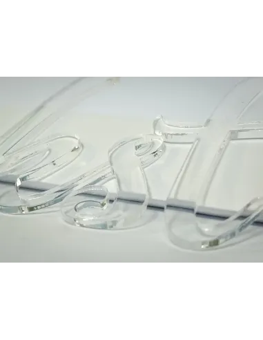 Litery Cyfry Napisy logo 3D z Plexi 10 cm Dowolny Napis