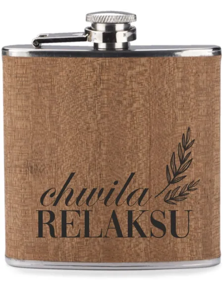 Grawer Piersiówka 200 ml Personalizowany Prezent Różne Wzory