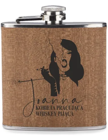 Grawer Piersiówka 200 ml Personalizowany – Dzień Kobiet