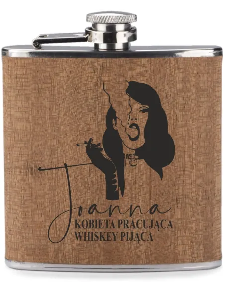 Grawer Piersiówka 200 ml Personalizowany – Dzień Kobiet