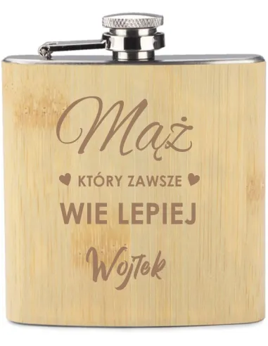 Grawer Piersiówka 200 ml 200 ml – Personalizowany Reklamowy