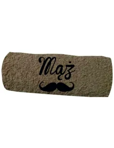 Ręcznik z Haftem Imieniem Napisem Prezent 140x70 na Prezent