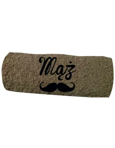 Ręcznik z Haftem Imieniem Napisem Prezent 140x70 na Prezent