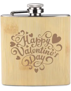 Grawer Piersiówka 200 ml Personalizowany – Walentynki