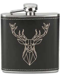 Grawerowana Piersiówka 180 ml Personalizowany z Nadrukiem