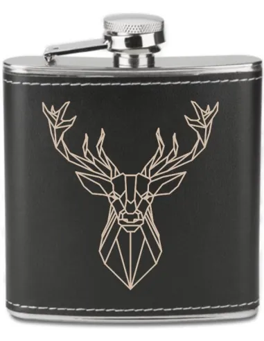 Grawerowana Piersiówka 180 ml Personalizowany z Nadrukiem