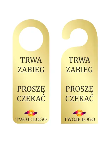 Zawieszka na Drzwi Klamkę Hotelowa Personalizowany
