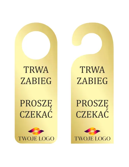 Zawieszka na Drzwi Klamkę Hotelowa Personalizowany