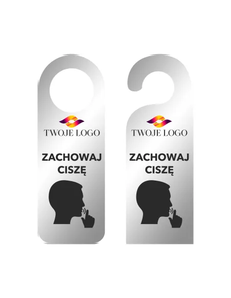 Zawieszka na Drzwi Klamkę Hotelowa z Gotowy Projekt