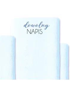 Ręcznik z Haftem Haftowany Personalizowany Ręcznik logo